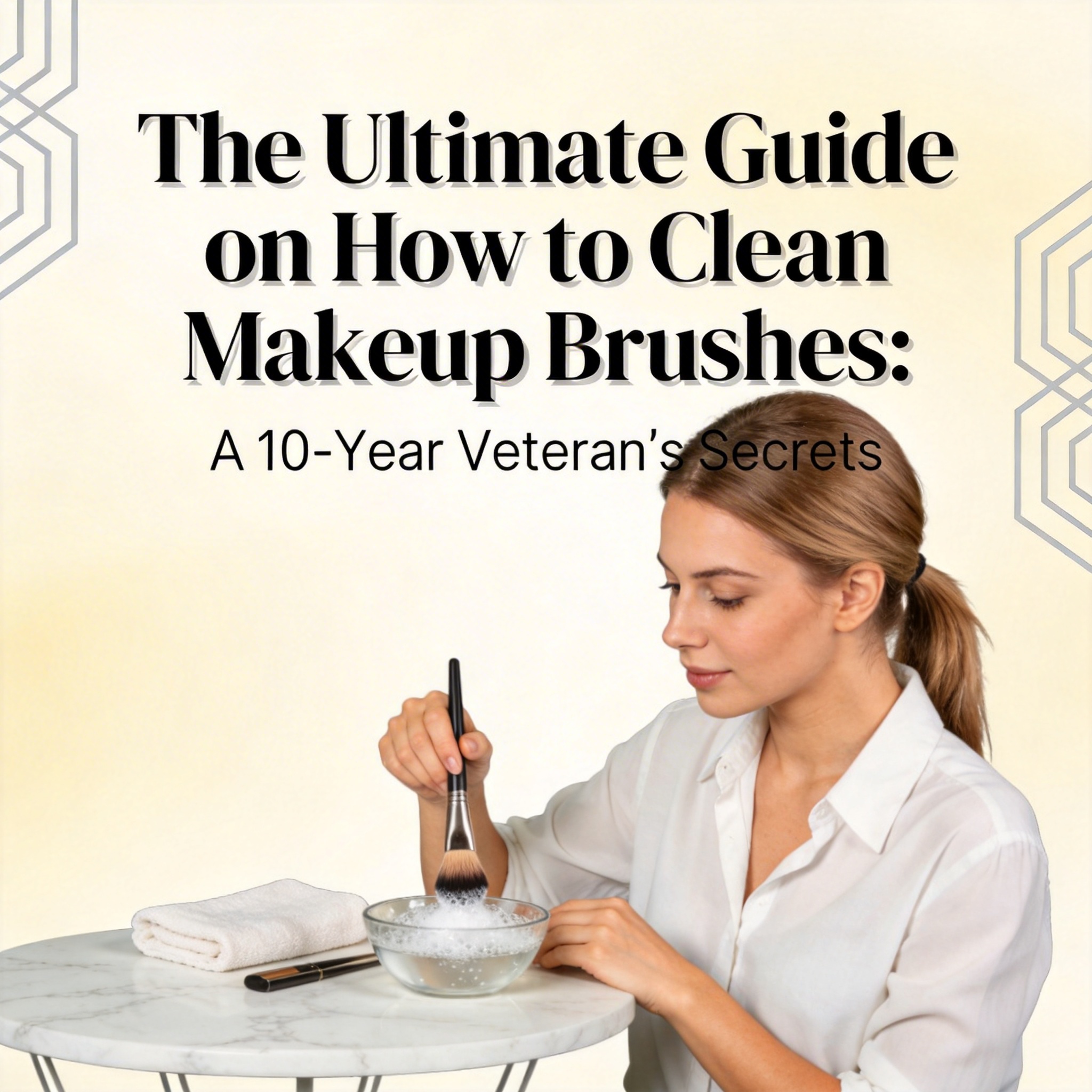 The Ultimate Guide on How to Clean Makeup Brushes: A 10-Year Veteran’s Secrets