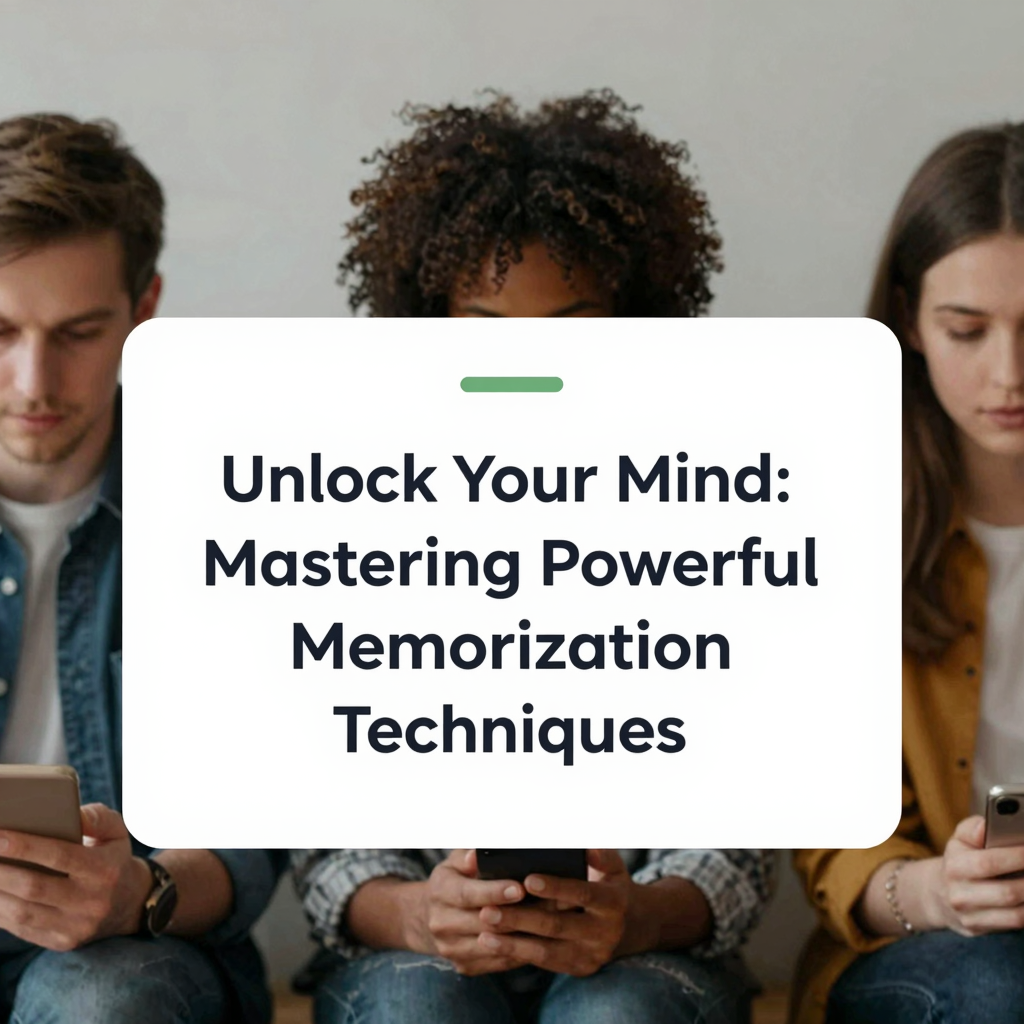 Unlock Your Mind: Mastering Powerful Memorization Techniques