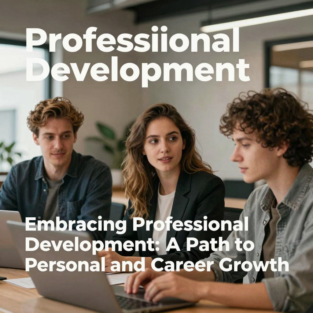 Embracing Professional Development: A Path to Personal and Career Growth